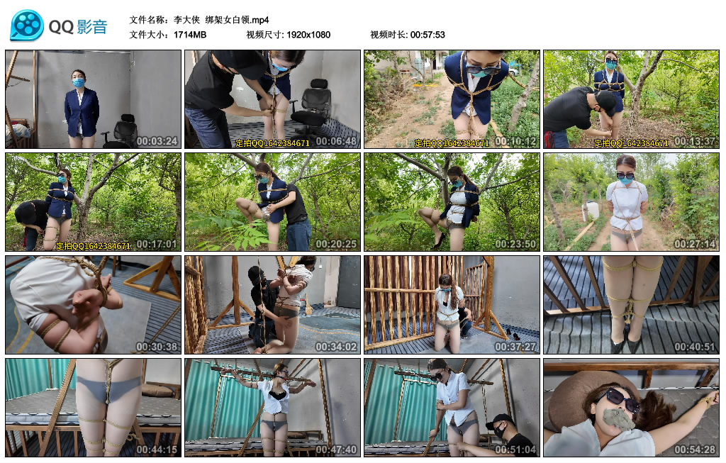 【李大侠】 绑架女白领-HD绳艺资源网