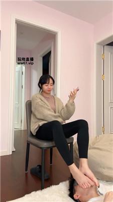 【奶豆包】超臭原味棉袜气味辱 JS250313-32 艾彩调教库 第9张