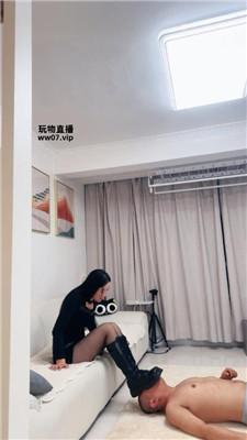 【领主】长靴黑丝踩踏老狗奴 bf51328 艾彩调教库 第6张