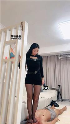 【领主】长靴黑丝踩踏老狗奴 bf51328 艾彩调教库 第15张