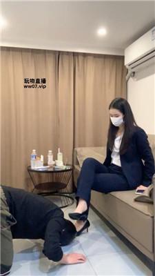 【珍妮】白领S-骑马狗爬/舔高跟脏鞋【完整版】 JS250312-12-HD绳艺资源网