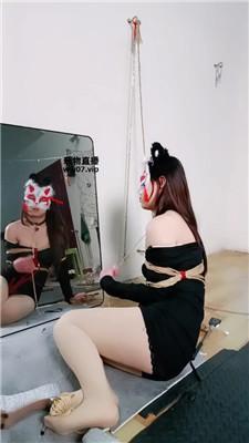 【鸿运双女团】五花大绑虐小三母狗 JS250312-2 艾彩调教库 第8张