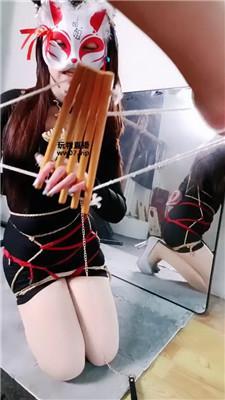 【鸿运双女团】五花大绑虐小三母狗 JS250312-2 艾彩调教库 第7张