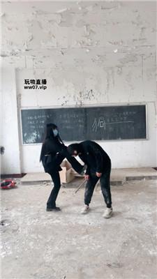 【大小姐】户外-荒废教室惩罚学生奴【下】 JS250312-4-HD绳艺资源网
