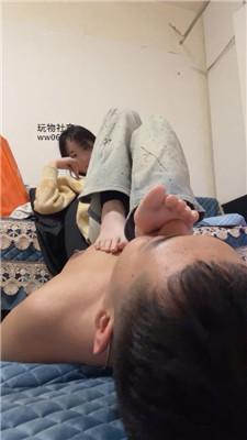 【艾斯】可爱粉鞋白袜玉足恋足舔 bf51506 艾彩调教库 第5张