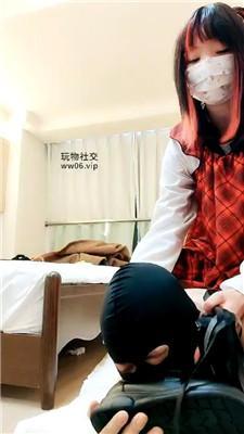 【黑心小魔女】洛丽塔S-白袜蹂躏踩老师 JS250319-9 艾彩调教库 第3张