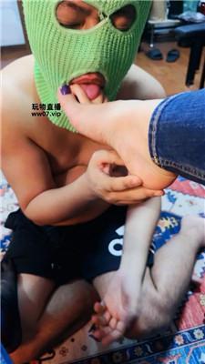 【冷颜】狗笼囚禁绿帽奴 JS250318-10 艾彩调教库 第11张