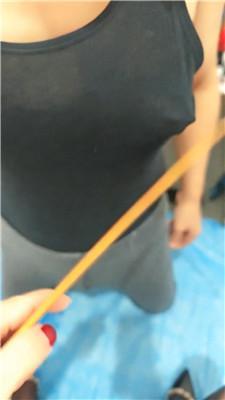 【魅影】电击虐乳/黑丝高跟恋足舔 JS250315-42 艾彩调教库 第3张