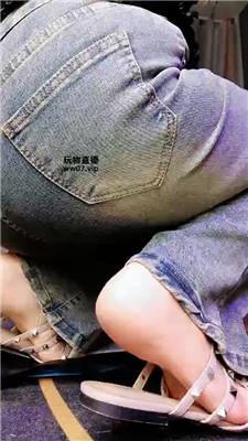 【美柠】牛仔裤S脚下cd JS250316-30 艾彩调教库 第12张