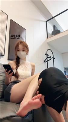 【楚楚】吮吸脚趾缝/高跟踩踏 bf51684-HD绳艺资源网