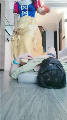 【璃茉老师】体验被迪士尼公主虐【下】 JS250324-5-HD绳艺资源网