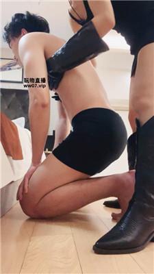 【柔儿】长靴黑棉袜蹂躏虐杀废物 JS250323-21-HD绳艺资源网