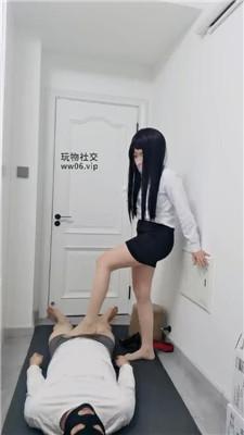 甜馨老师 白领S-高跟肉丝美腿踩虐 JS250321-24 艾彩调教库 第4张