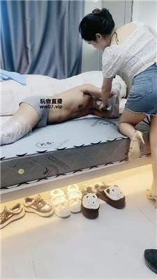 苏苏不苏 捆绑堵嘴重度鞭打 JS250322-9 艾彩调教库 第2张