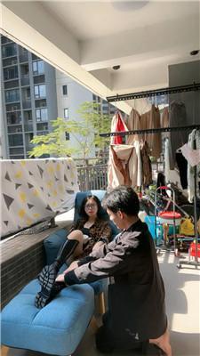 薇薇 家奴阳台下跪伺候 JS250320-8-HD绳艺资源网