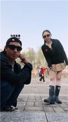 古筝少女 户外-古城墙上长靴虐 JS250326-23 艾彩调教库 第2张
