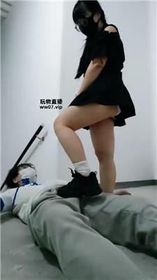木木 阳台-白袜遛狗公开调 JS250328-15 艾彩调教库 第12张