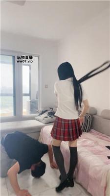 大成 JK学院风-皮鞋及膝袜踩虐 JS250327-10 套路直播库 第4张