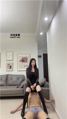 莫莉 高跟长靴踩踏-胯下羞辱狗爬 bf51823-HD绳艺资源网