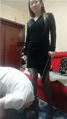 诺主 高跟黑丝踩虐-戒尺虐打 bf52395 艾彩调教库 第5张