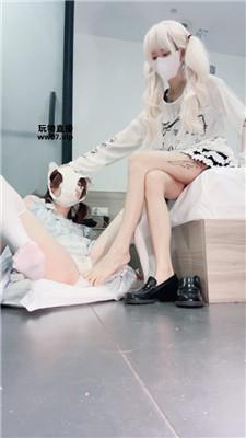 奶味小仙女 洛丽塔S-白丝羞辱闺蜜奴 bf52324 艾彩调教库 第20张