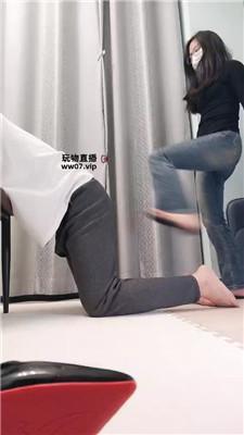 灵竹 藤条鞭打-高跟踩踏 JS250403-29 艾彩调教库 第15张