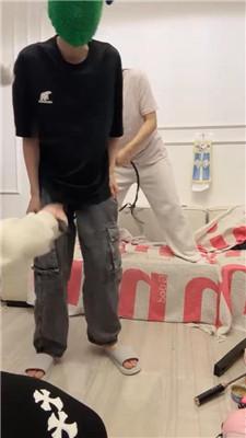 Qi7 情侣主暴力虐打绿帽奴 JS250403-19 套路直播库 第4张