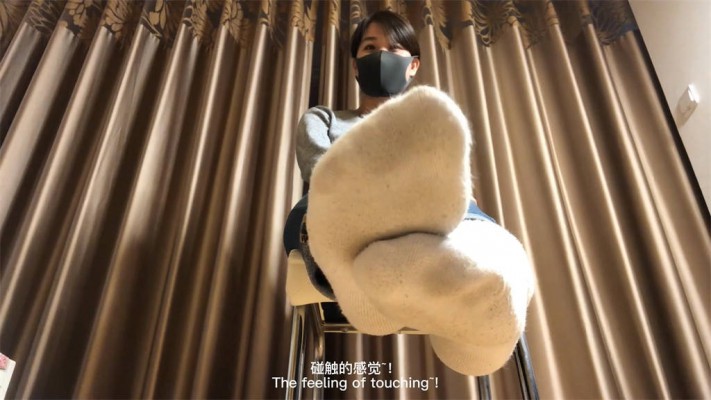 JLY_G001婧児全语言羞辱 姐姐的脏白棉袜玩弄POV 中英双字幕 YC-221212 网友原创 第8张