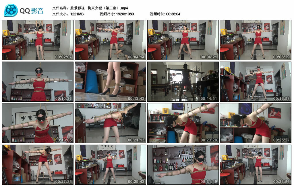 【胜景影视】拘束女犯（第三集）-HD绳艺资源网