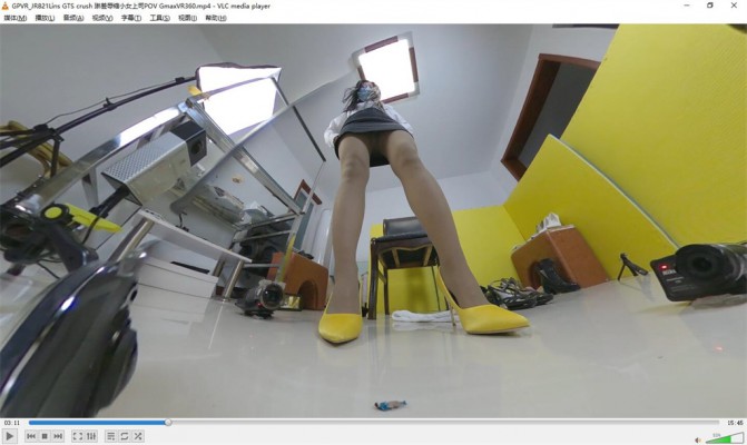 【婧児小主】GTS VR360琳S的新上司被缩小羞辱踩踏 教训！ YC-220508-5 网友原创 第9张