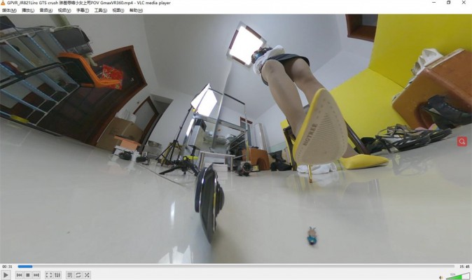 【婧児小主】GTS VR360琳S的新上司被缩小羞辱踩踏 教训！ YC-220508-5 网友原创 第3张