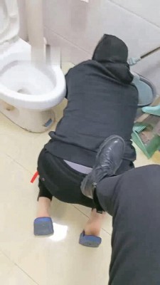 【淄博黑猫】马丁靴小主调双奴  JS22101703-HD绳艺资源网