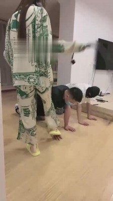 【舞池大人】双人体家具奴 bf15498-HD绳艺资源网