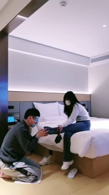 【乖乖】小白鞋白棉袜辱废物 bf23210-HD绳艺资源网